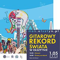 Artykuł: Olsztyn dołącza do bicia Gitarowego Rekordu Świata