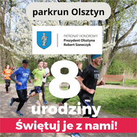 Artykuł: Parkrun Olsztyn świętuje swoje ósme urodziny z honorowym patronatem Prezydenta Miasta