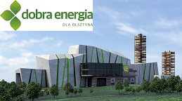 grafika z logiem Portalu Dobra Energia dla Olsztyna