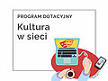 Logo akcji Kultura w sieci