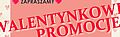 Plakat promujący walentynkowe atrakcje w Olsztynie