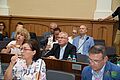 Radni podczas nadzwyczajnej sesji