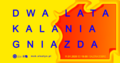 Plakat promujący drugie urodziny Galerii Dobro
