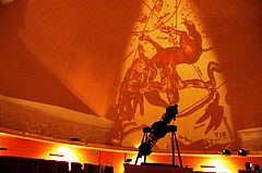 Wnętrze planetarium