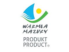 Logo projektu "Produkt Warmii i Mazur"