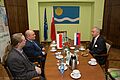 spotkanie konsula Republiki Słowackiej z zastępcą prezydenta Olsztyna