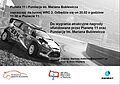 Plakat spotkania wspominkowego o Marianie Bublewiczu. Na plakacie rajdówka.
