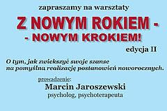 Z nowym rokiem nowym krokiem