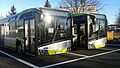 Nowy autobus Solaris Urbino na placu manewrowym MPK